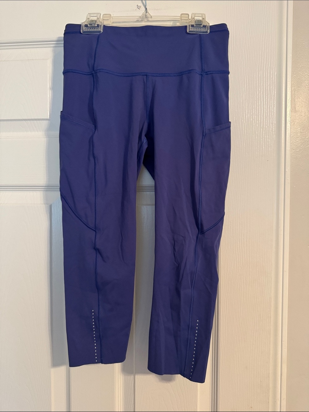 lululemon athletica Purple Cropped High-Rise Leggings
